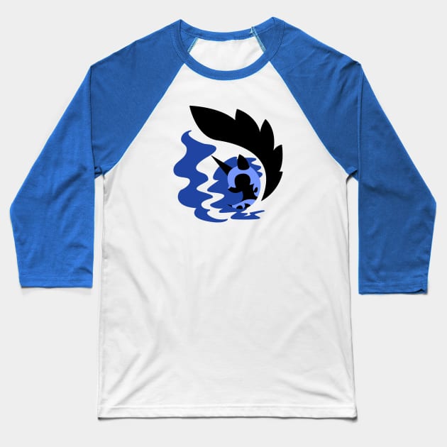 The Nightmare - Nightmare Moon Baseball T-Shirt by kinokashi